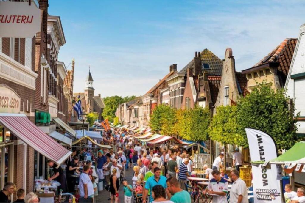 Huisje Vogelenzang Zeeland Sint Annaland Dış mekan fotoğraf